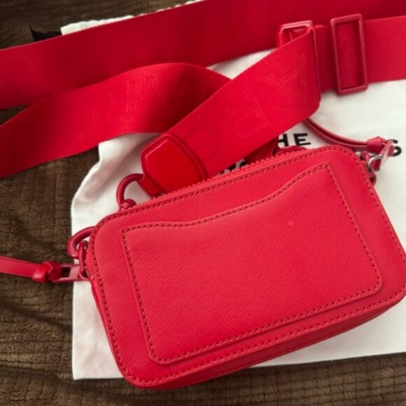 Authentic Marc Jacobs Snapshot Camera Purse - Red - Picture 2 of 6